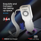 Sigma Ultra Fast Car Charger Rana&brothertechstore